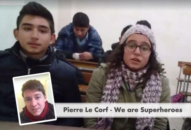 Pierre Le Corf - Credit Photo - Pierre Le Corf, We are superheroes