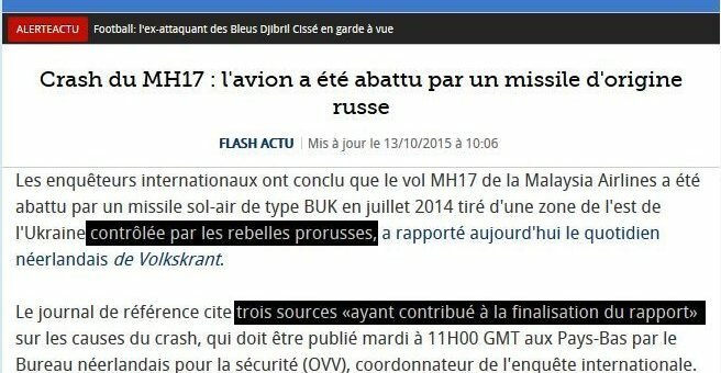 Figaro - Mh17