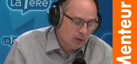 Montage / Image Auvio / RTBF / 11.04 / Le journaliste Daniel Fontaine