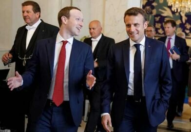 Mark Zuckerberg & Emmanuel Macron